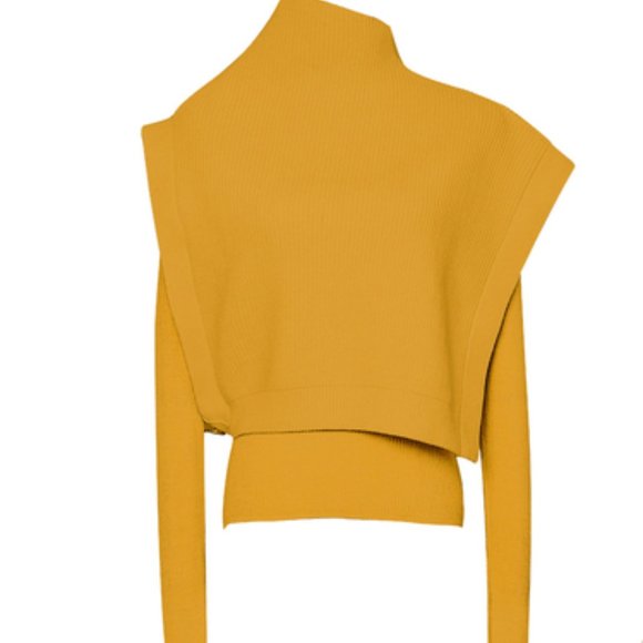 A turtleneck with a two-piece jumper for women - Picture 2 of 8